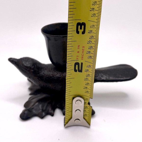 Metal Bronze Finish Bird Candleholders - Set of 2 - Picture 6 of 7